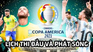 Lịch thi đấu tứ kết Copa America 2021 mới nhất, lịch phát sóng trực tiếp Copa 2021 theo giờ Việt Nam