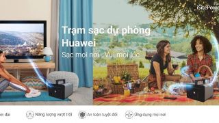 Huawei ra mắt trạm sạc dự phòng di động thông minh iSitePower M Mini