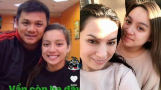 Hiếm hoi khoảnh khắc tình cảm giữa con gái Phi Nhung và bố ruột, tiết lộ 1 chi tiết gây chú ý