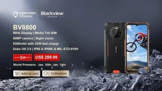 Blackview BV8800 ra mắt với thỏi pin 8.380mAh, màn hình 90Hz, camera 50MP, giá chỉ hơn 6 triệu đồng