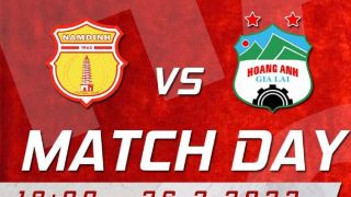 Trực tiếp bóng đá Nam Định vs HAGL - Vòng 1 V.League 2022: Link xem trực tiếp VTV6 Full HD