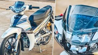 Dân tình ‘sục sôi’ trước chiếc Yamaha Sirius gây sốt với ngoại hình ‘đe nẹt’ Honda Wave Alpha 2021