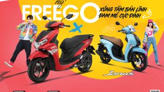 Yamaha FreeGo 2022 trình làng tại Việt Nam: Thiết kế ấn tượng, giá bán khiến Honda Air Blade e ngại