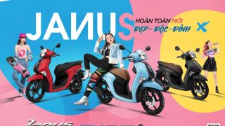 Yamaha Janus hoàn toàn mới ra mắt khách Việt: Thiết kế miễn chê, giá bán hấp dẫn đe nẹt Honda Vision