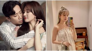 Liên tục diện váy xuông rộng, Hari Won vẫn lộ vòng 2 to bất thường làm rộ nghi vấn mang bầu