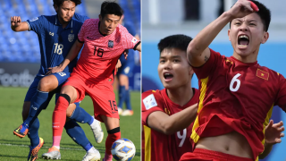 Gặp 'ác mộng' VAR, Thái Lan bất lực nhìn U23 Việt Nam giành vé vào Tứ kết U23 châu Á 2022