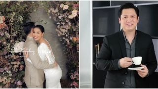 Phạm Hương lộ ảnh cưới với ông xã doanh nhân