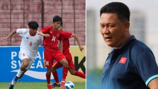 Mắc sai lầm 'nghiệp dư', sao trẻ ĐT Việt Nam bị HLV mắng gay gắt ngay trên sân ở giải U16 Đông Nam Á