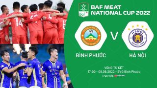 Xem trực tiếp bóng đá Bình Phước vs Hà Nội ở đâu, kênh nào? Link trực tiếp Cúp quốc gia 2022 Full HD