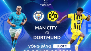 Trực tiếp bóng đá Man City vs Dortmund - UEFA Champions League: Haaland 'nhấn chìm' đội bóng cũ?