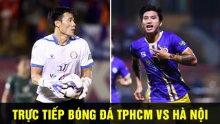Trực tiếp bóng đá TPHCM vs Hà Nội: Bùi Tiến Dũng ngăn Hà Nội vô địch sớm?