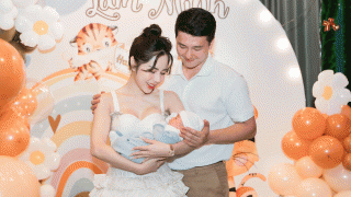 Netizen tan chảy trước khoảnh khắc ngọt ngào giữa Huỳnh Anh và vợ sắp cưới
