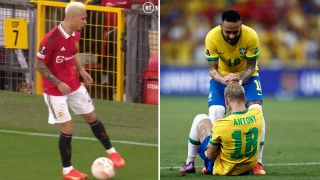 Phản ứng của Neymar khi Antony nhận mưa chỉ trích vì pha biểu diễn kỹ thuật