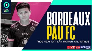 Trực tiếp bóng đá Pau FC vs Bordeaux: Quang Hải để lại dấu ấn trong trận đấu đặc biệt tại Ligue 2?