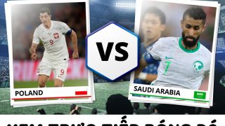 Xem trực tiếp bóng đá Ba Lan vs Saudi Arabia ở đâu, kênh nào? - Link trực tiếp World Cup trên VTV