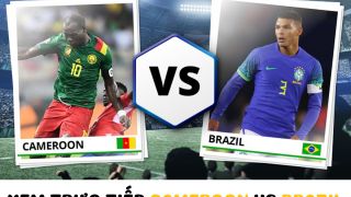 Xem trực tiếp bóng đá Cameroon vs Brazil ở đâu, kênh nào? - Link trực tiếp World Cup 2022 trên VTV