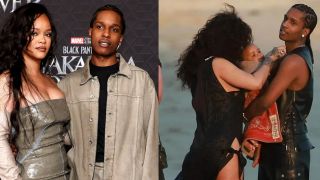 Con trai của Rihanna và rapper A$AP Rocky lần đầu lộ diện, ngoại hình gây sốt