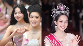 Dân tình ngỡ ngàng khi thấy gương mặt ít trang điểm của Hoa hậu Việt Nam 2022