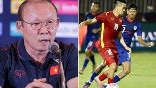 HLV Park nổi nóng, công khai chỉ trích Ban tổ chức AFF Cup 2022 giữa họp báo ĐT Việt Nam - Singapore