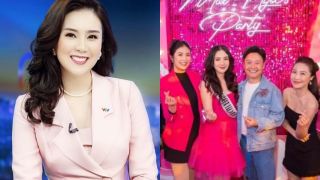 Chồng doanh nhân của nữ' BTV đẹp nhất VTV'  hiếm hoi lộ diện, ngoại hình được khen ngợi 