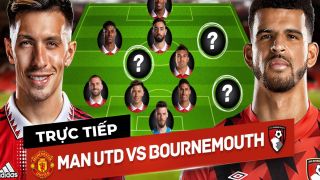 Xem trực tiếp bóng đá MU vs Bournemouth ở đâu, kênh nào?; Link xem trực tiếp Ngoại hạng Anh FULL HD