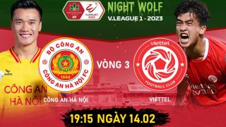 Trực tiếp bóng đá CAHN vs Viettel - Vòng 3 V.League 2023: QBV Việt Nam khiến Bùi Tiến Dũng bất lực?