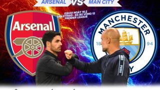 Nhận định bóng đá Arsenal vs Man City -  Đá bù vòng 12 Ngoại hạng Anh: San bằng cách biệt?