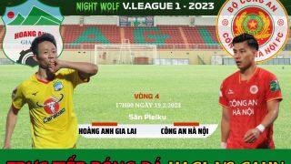 Trực tiếp bóng đá Việt Nam hôm nay HAGL vs CAHN; Xem bóng đá trực tuyến; Lịch thi đấu V.League 2023