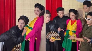 Hòa Minzy bất ngờ khoe bụng bầu ‘vượt mặt’, dàn sao Việt đồng loạt gửi lời chúc mừng