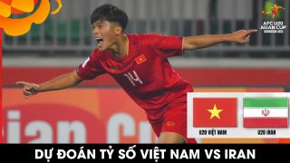 Dự đoán tỷ số U20 Việt Nam vs U20 Iran - VCK U20 châu Á 2023: Chạm một tay vào vé dự World Cup?