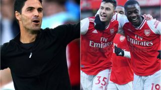 Đạt cộc mốc lịch sử cùng Arsenal, HLV Arteta và học trò 'quẩy sớm' chức vô địch Ngoại hạng Anh