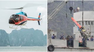 Nóng: Tìm thấy hộp đen trực thăng rơi tại vịnh Hạ Long nhưng đã mất thẻ nhớ