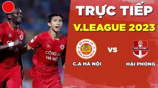 Trực tiếp bóng đá Công an Hà Nội vs Hải Phòng ở đâu, kênh nào? Xem bóng đá trực tuyến V.League 2023