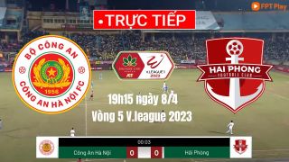 Xem bóng đá trực tuyến CAHN vs Hải Phòng - Link xem trực tiếp bóng đá Việt Nam hôm nay V.League 2023