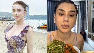 Lâm Khánh Chi khiến netizen ‘cười bò’ khi tung ảnh khoe mặt mộc được chụp qua app làm mịn da