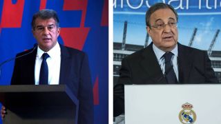 Barca chính thức tuyên chiến Real: 'Ông trùm' Perez đáp trả cực gắt chỉ trích của Joan Laporta