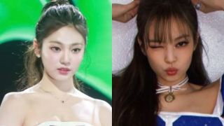 Jennie (BLACKPINK) và NingNing (aespa) đưuọc cư dân mạng đem ra so sánh về nhan sắc