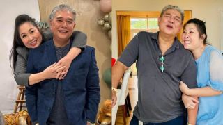 Ông xã của NSND Hồng Vân ngoạn mục giảm 42 cân, ngoại hình ở tuổi 55 khiến CĐM tấm tắc khen ngợi