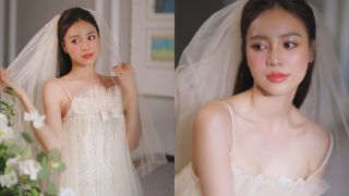 Lan truyền hình ảnh Ninh Dương Lan Ngọc diện váy cưới, thực hư ra sao?