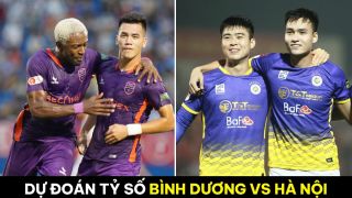 Dự đoán tỷ số Bình Dương vs Hà Nội - Vòng 9 V.League 2023: Tiền đạo số 1 ĐT Việt Nam bất lực?