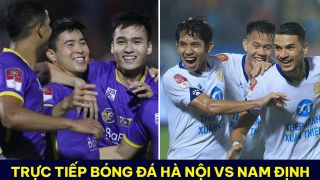 Trực tiếp bóng đá Hà Nội vs Nam Định - Vòng 11 V.League 2023: 'Thủ môn số 1 ĐT Việt Nam' tỏa sáng?