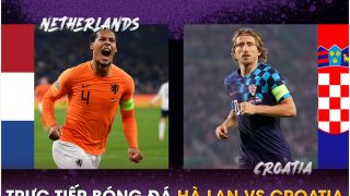 Xem trực tiếp bóng đá Hà Lan vs Croatia ở đâu, kênh nào? Link xem trực tiếp Bán kết Nations League