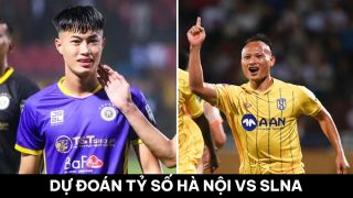 Dự đoán tỷ số Hà Nội vs SLNA - Vòng 13 V.League 2023: 'Quang Hải mới' làm lu mờ lão tướng ĐTVN?