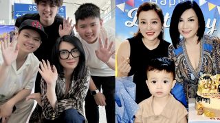 Ngỡ ngàng mối quan hệ giữa vợ mới của Bằng Kiều và các con riêng của chồng