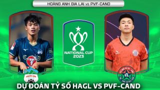 Dự đoán tỷ số HAGL vs PVF-CAND - Tứ kết cúp quốc gia 2023: Thần đồng ĐT Việt Nam lập kỷ lục?