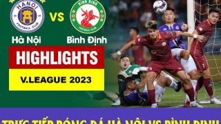 Trực tiếp bóng đá Hà Nội vs Bình Định: Đặng Văn Lâm rực sáng ghi điểm với HLV Philippe Troussier?