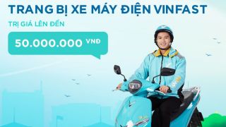 Tài xế xe ôm công nghệ Xanh SM được trang bị xe máy điện VinFast trị giá lên đến 50 triệu đồng