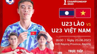 Xem bóng đá trực tuyến U23 Việt Nam vs U23 Lào ở đâu kênh nào? Trực tiếp bóng đá hôm nay VTV5 FULLHD