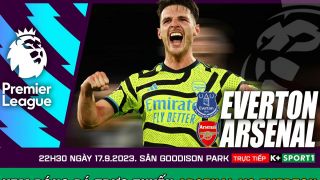 Xem bóng đá trực tuyến Arsenal vs Everton - 22h30 ngày 17/9; Lịch thi đấu bóng đá Ngoại hạng Anh