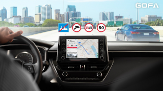 Ứng dụng Gofa - “Bạn đường” tin cậy cảnh báo tốc độ và thông tin giao thông cho người lái ô tô